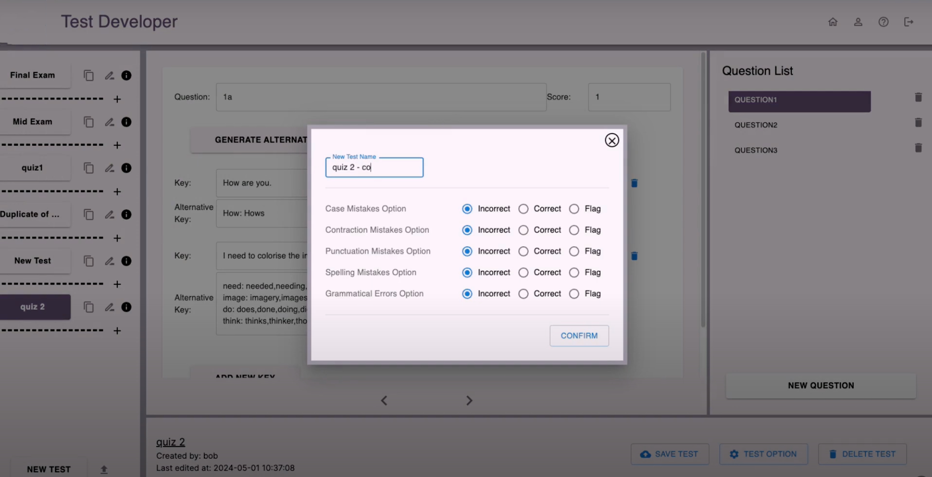 Automatic Scoring System Screenshot 6